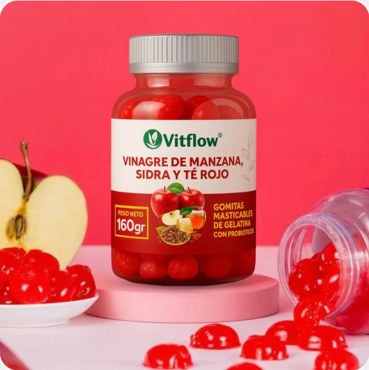 Gomitas de Vinagre de Manzana + Entrega Gratis + Solo pagas al recibir ¡Solo por hoy!
